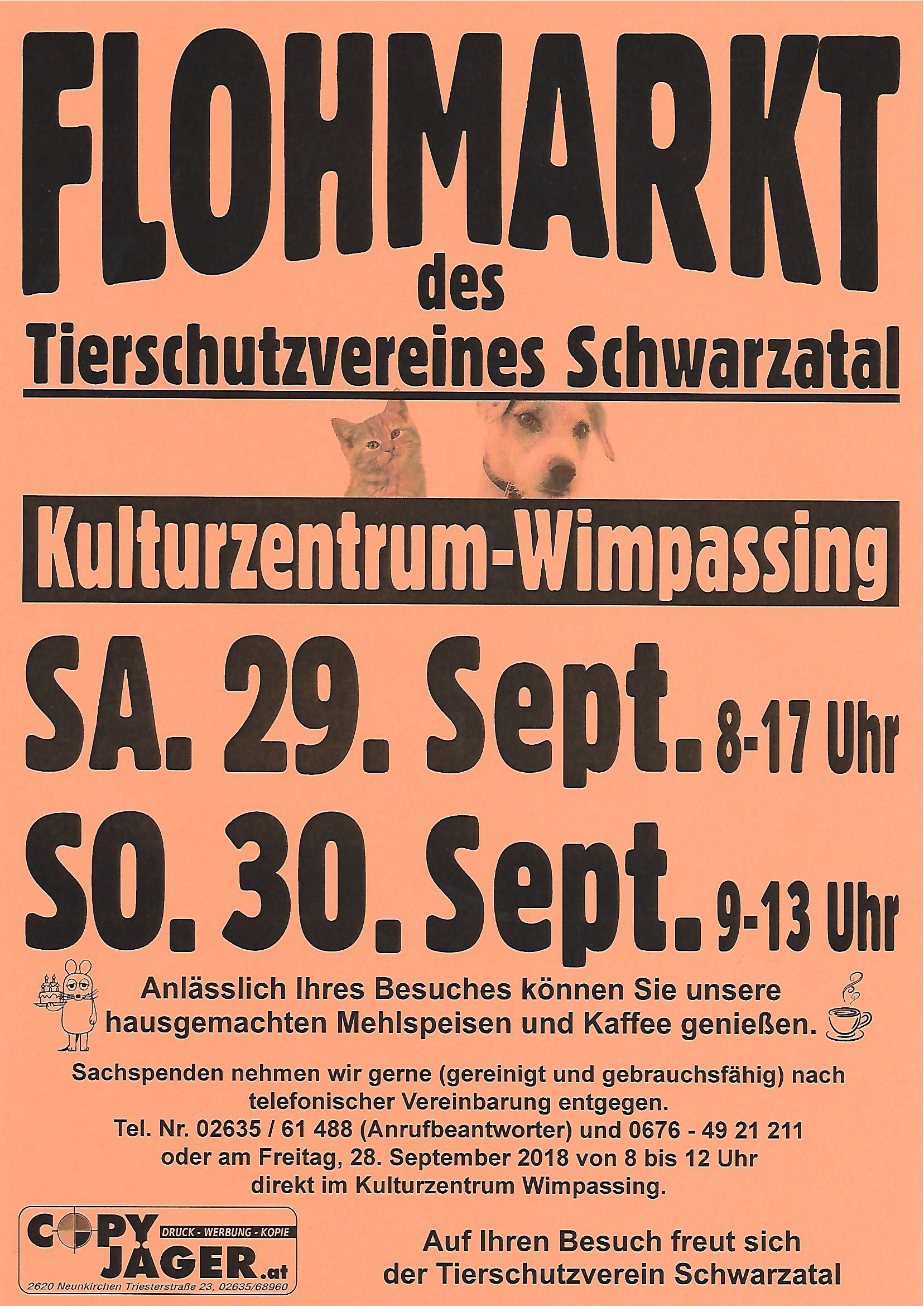 Flohmarkt Sept. 2018